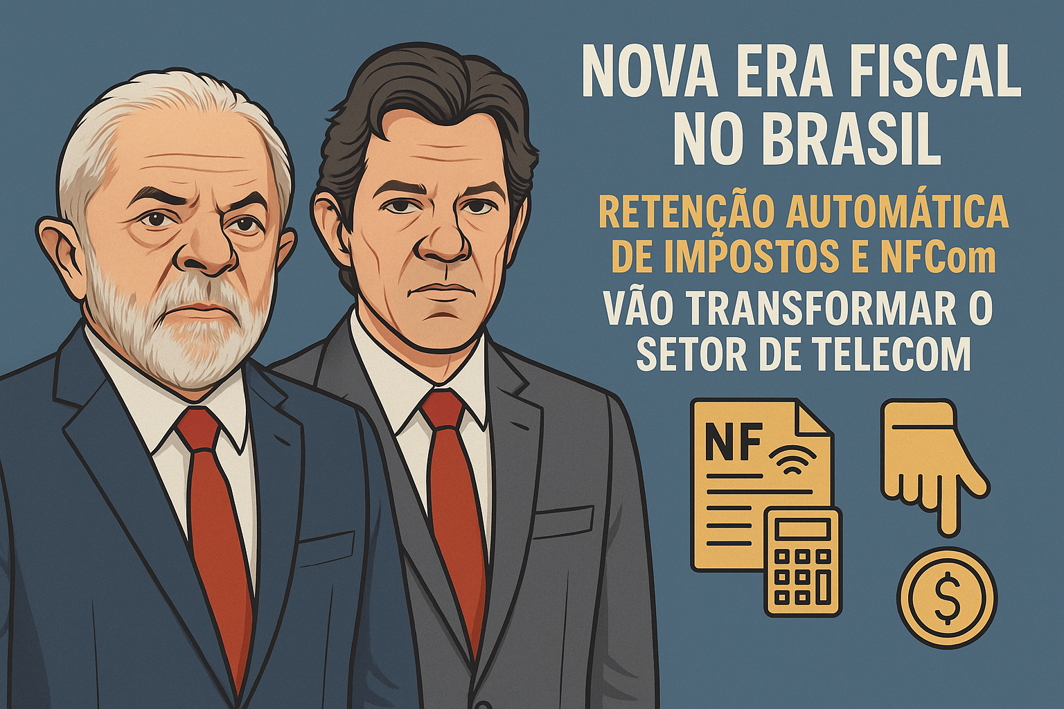 💰 Nova era fiscal no Brasil: retenção automática de impostos e NFCom vão transformar o setor de Telecom